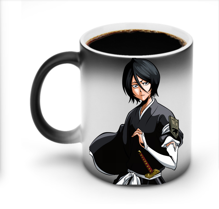 （画像用） ブリーチ 朽木ルキア BLEACH Kuchiki Rukia 温度変色マグカップ