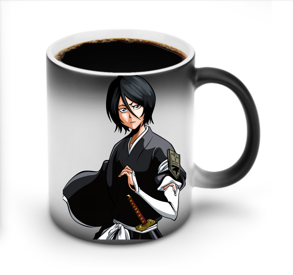 （画像用） ブリーチ 朽木ルキア BLEACH Kuchiki Rukia 温度変色マグカップ