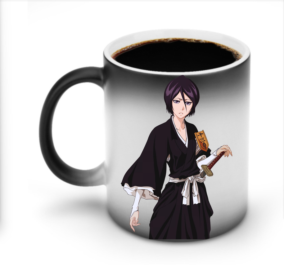 （画像用） ブリーチ 朽木ルキア BLEACH Kuchiki Rukia 温度変色マグカップ