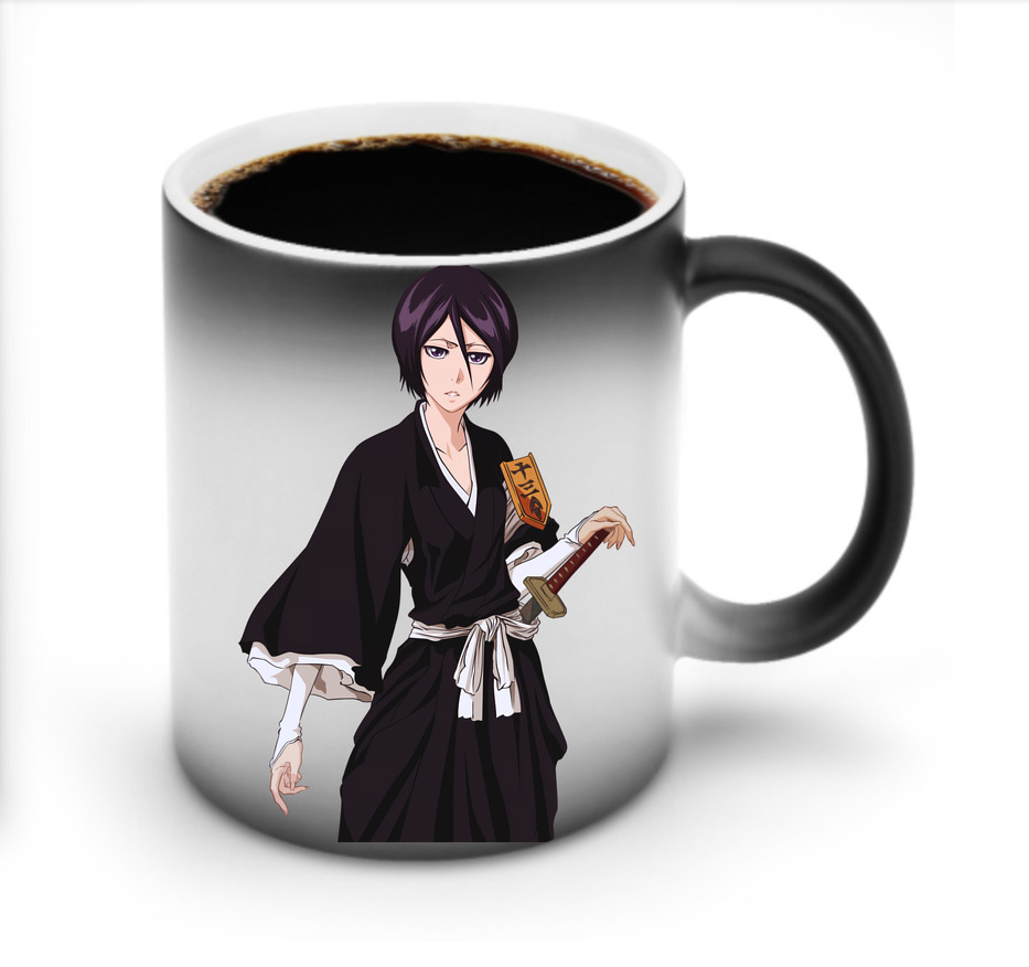 （画像用） ブリーチ 朽木ルキア BLEACH Kuchiki Rukia 温度変色マグカップ