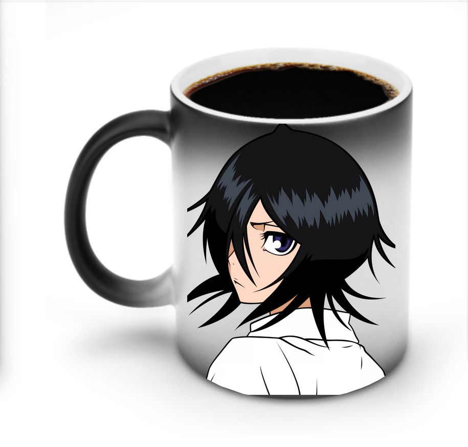 （画像用） ブリーチ 朽木ルキア BLEACH Kuchiki Rukia 温度変色マグカップ
