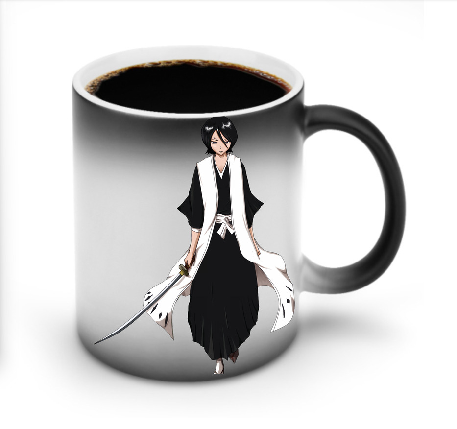 （画像用） ブリーチ 朽木ルキア BLEACH Kuchiki Rukia 温度変色マグカップ