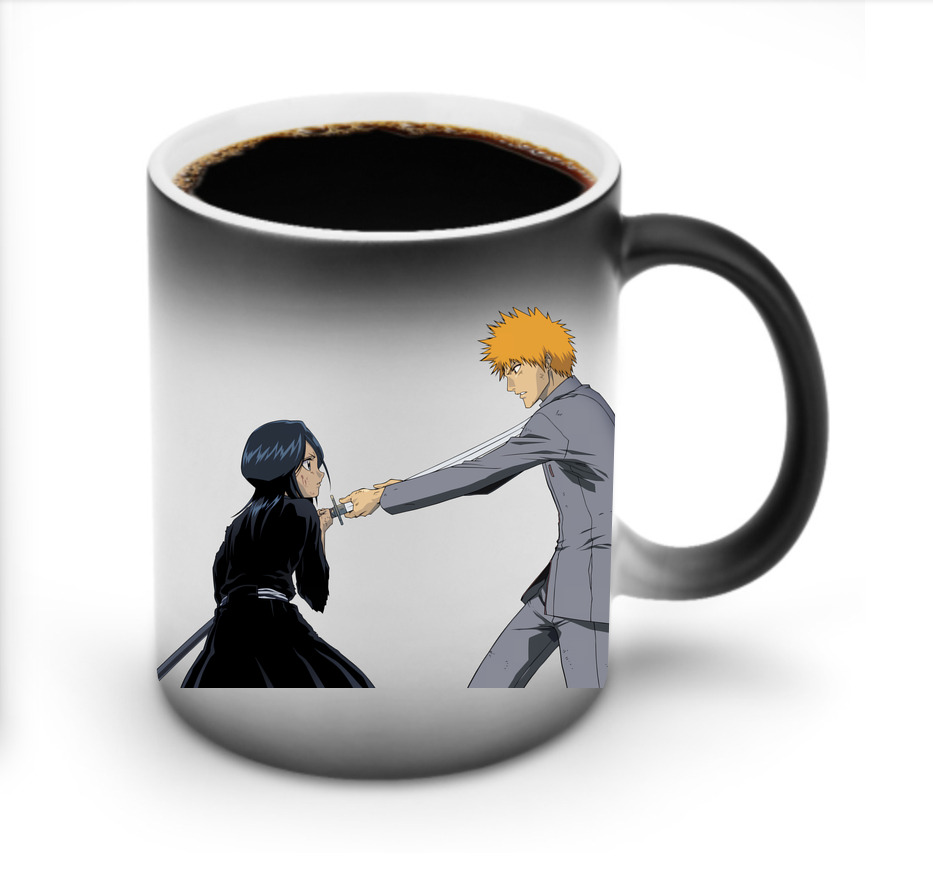 （画像用） ブリーチ 朽木ルキア BLEACH Kuchiki Rukia 温度変色マグカップ