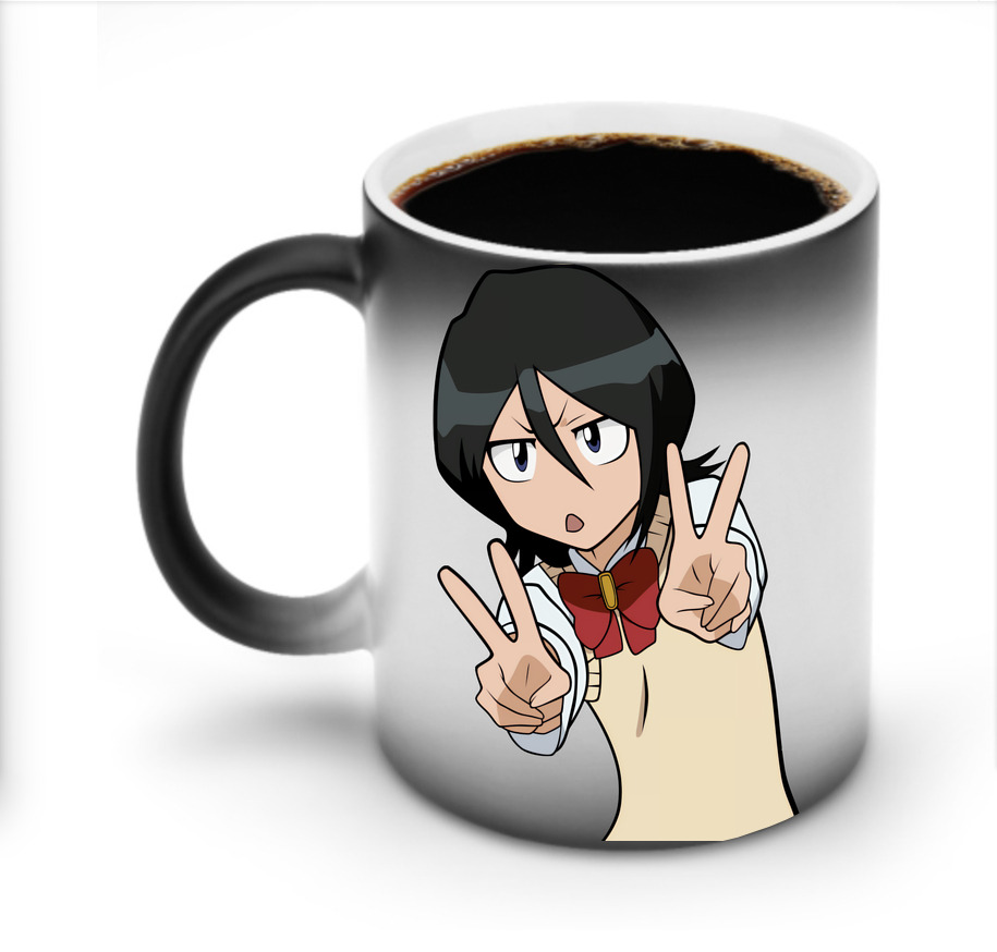 （画像用） ブリーチ 朽木ルキア BLEACH Kuchiki Rukia 温度変色マグカップ