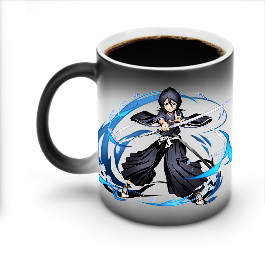 （画像用） ブリーチ 朽木ルキア BLEACH Kuchiki Rukia 温度変色マグカップ