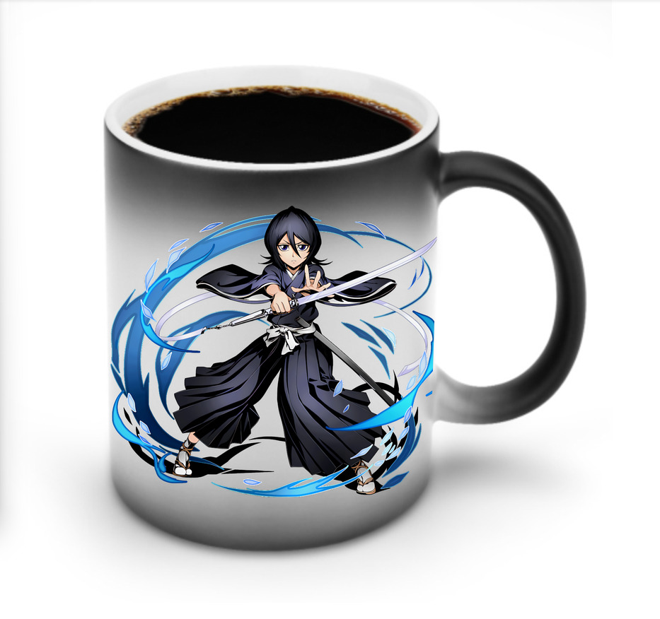 （画像用） ブリーチ 朽木ルキア BLEACH Kuchiki Rukia 温度変色マグカップ