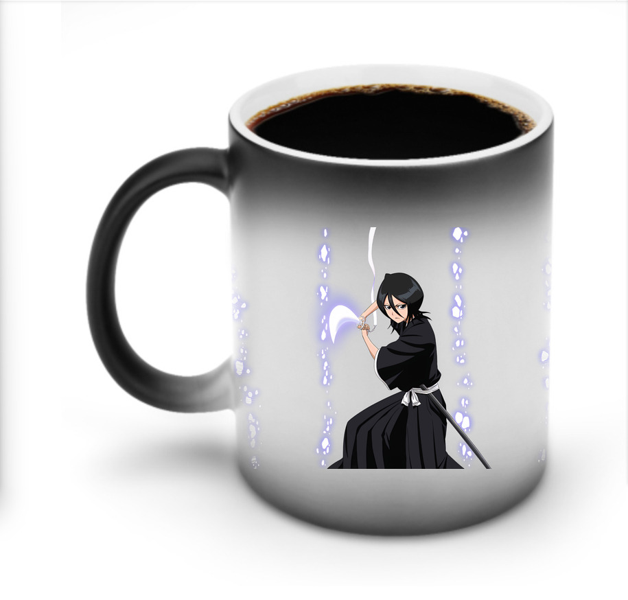 （画像用） ブリーチ 朽木ルキア BLEACH Kuchiki Rukia 温度変色マグカップ