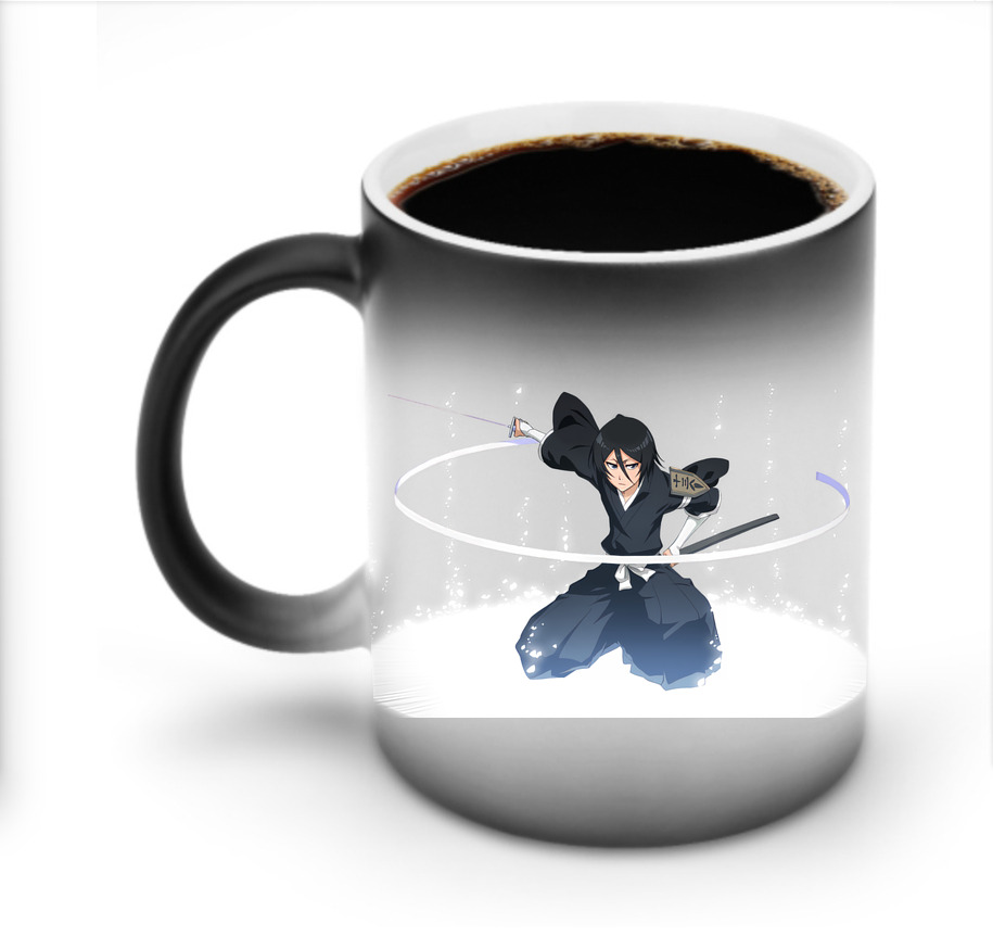 （画像用） ブリーチ 朽木ルキア BLEACH Kuchiki Rukia 温度変色マグカップ