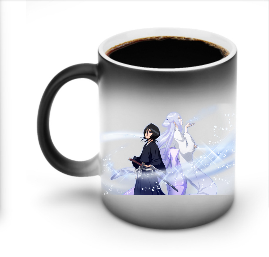 （画像用） ブリーチ 朽木ルキア BLEACH Kuchiki Rukia 温度変色マグカップ