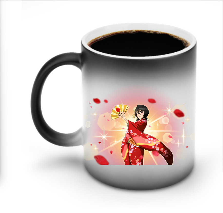 （画像用） ブリーチ 朽木ルキア BLEACH Kuchiki Rukia 温度変色マグカップ