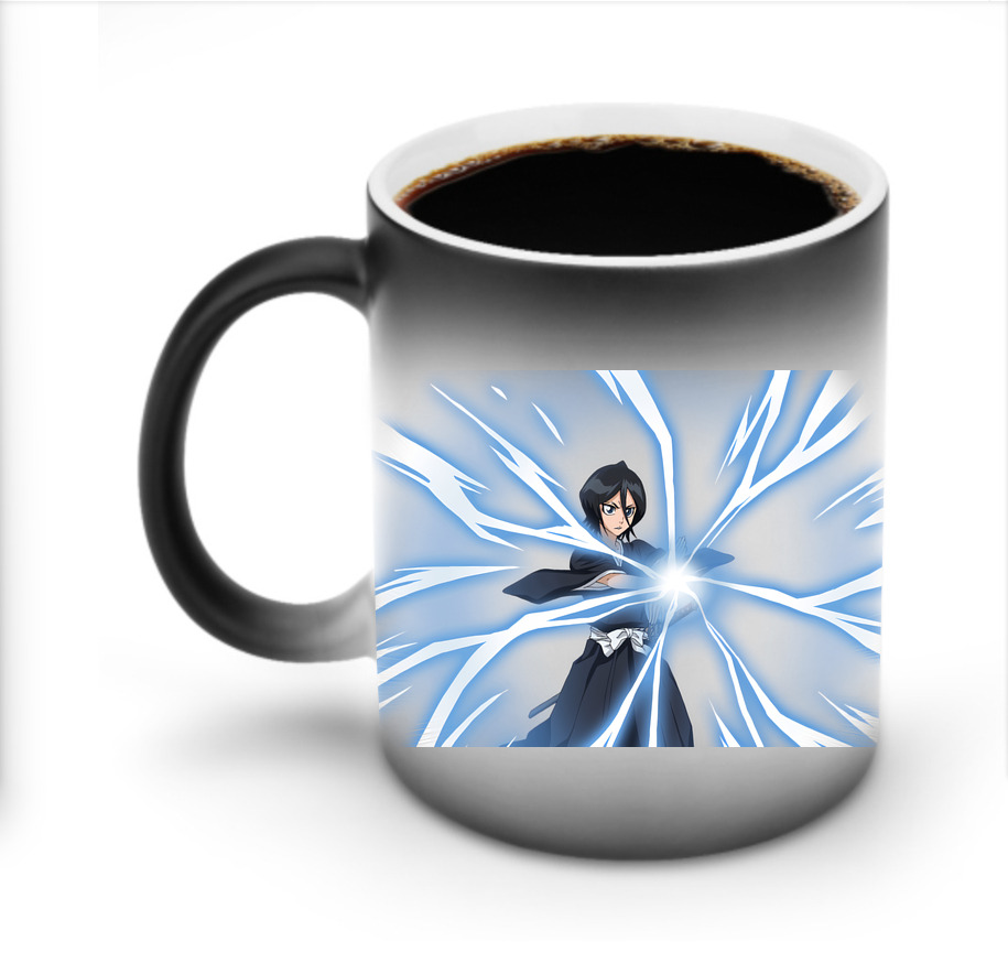 （画像用） ブリーチ 朽木ルキア BLEACH Kuchiki Rukia 温度変色マグカップ