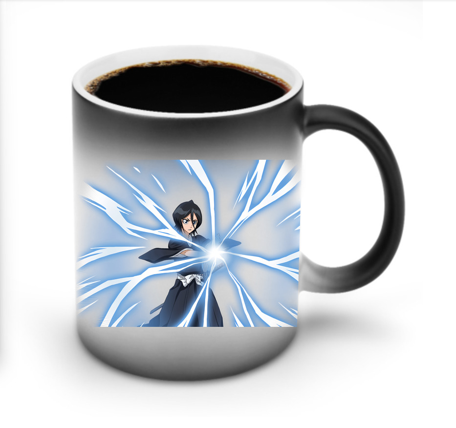 （画像用） ブリーチ 朽木ルキア BLEACH Kuchiki Rukia 温度変色マグカップ