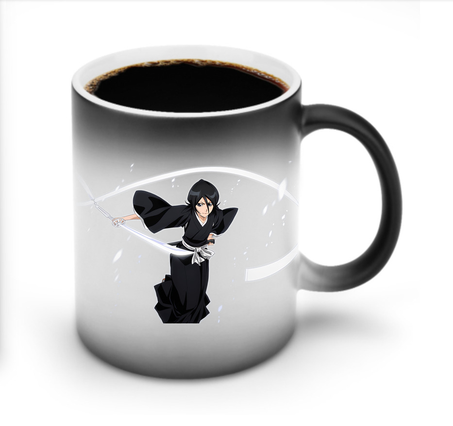 （画像用） ブリーチ 朽木ルキア BLEACH Kuchiki Rukia 温度変色マグカップ