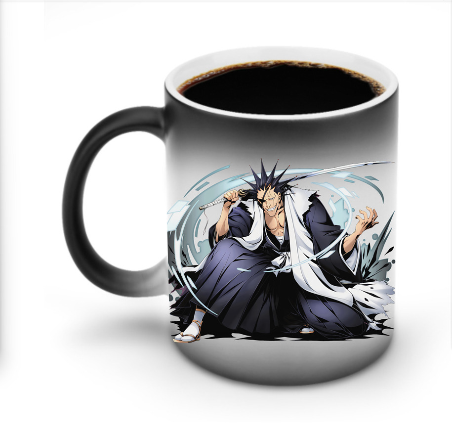 （画像用） ブリーチ ざらき けんぱち BLEACH Zaraki Kenpachi 温度変色マグカップ