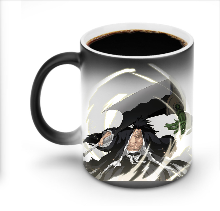 （画像用） ブリーチ ざらき けんぱち BLEACH Zaraki Kenpachi 温度変色マグカップ