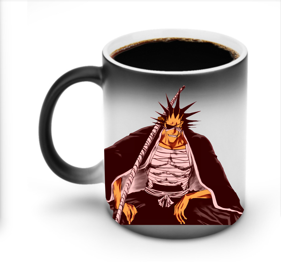 （画像用） ブリーチ ざらき けんぱち BLEACH Zaraki Kenpachi 温度変色マグカップ