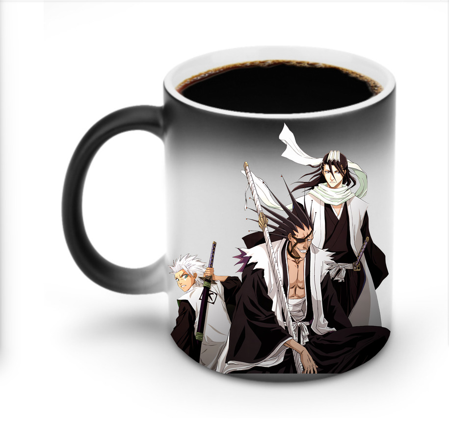 （画像用） ブリーチ ざらき けんぱち BLEACH Zaraki Kenpachi 温度変色マグカップ
