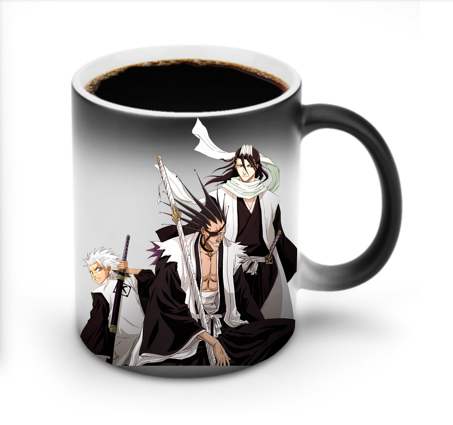 （画像用） ブリーチ ざらき けんぱち BLEACH Zaraki Kenpachi 温度変色マグカップ