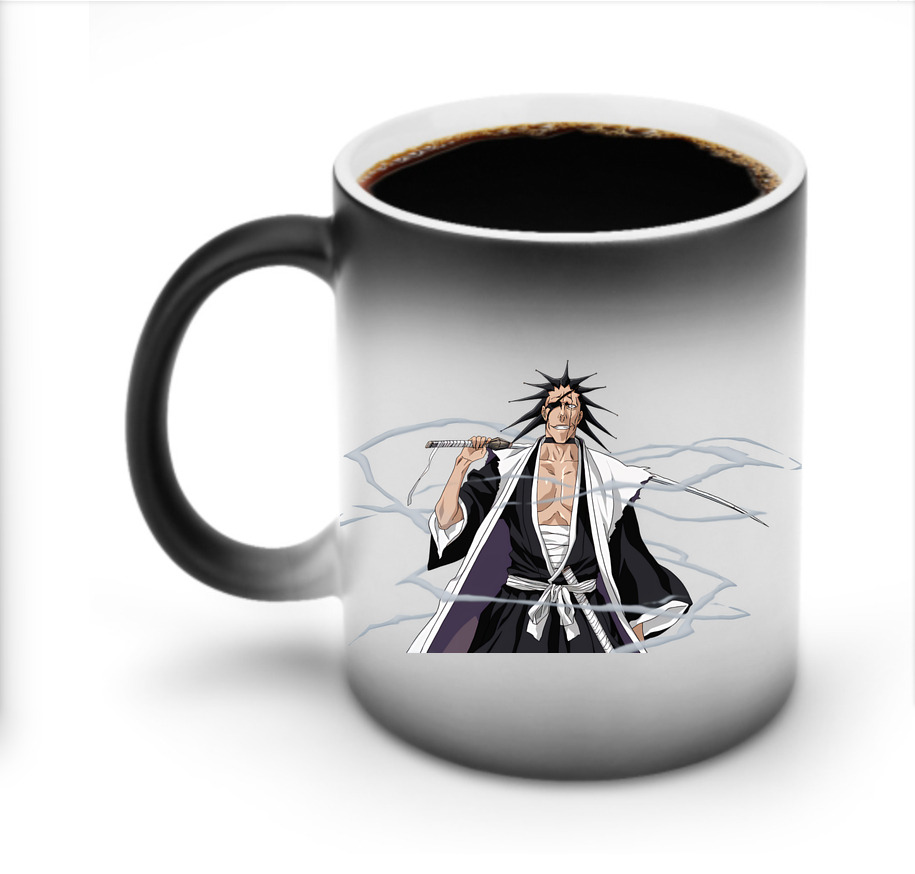 （画像用） ブリーチ ざらき けんぱち BLEACH Zaraki Kenpachi 温度変色マグカップ
