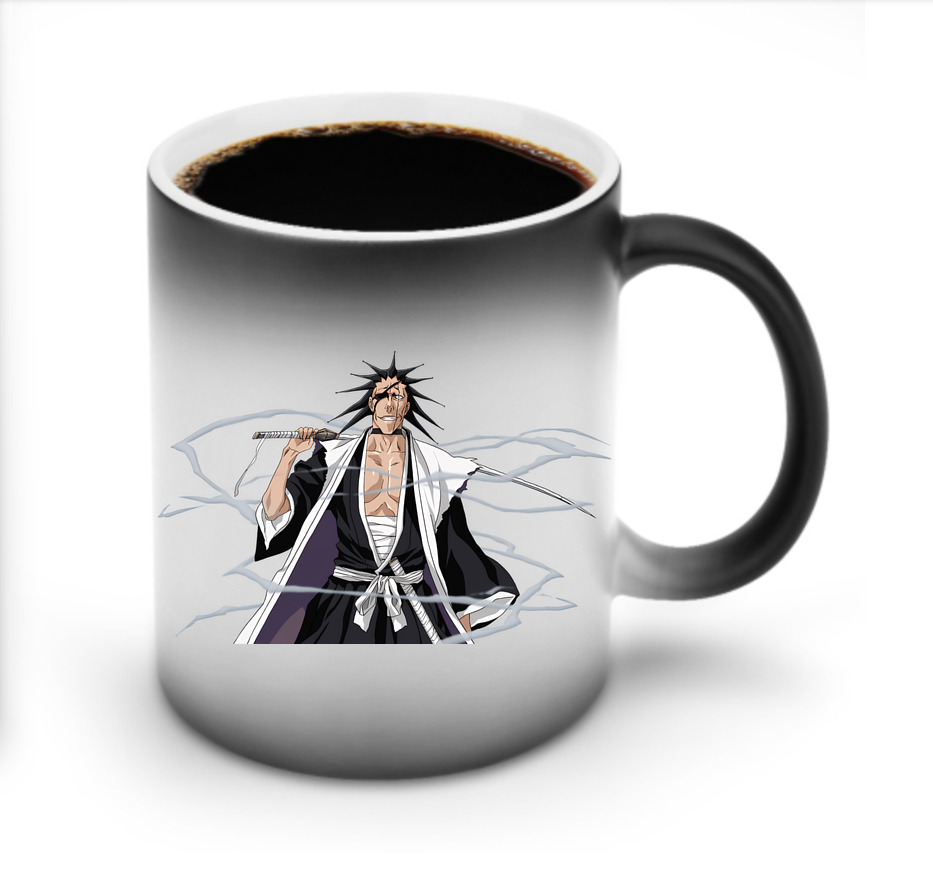 （画像用） ブリーチ ざらき けんぱち BLEACH Zaraki Kenpachi 温度変色マグカップ