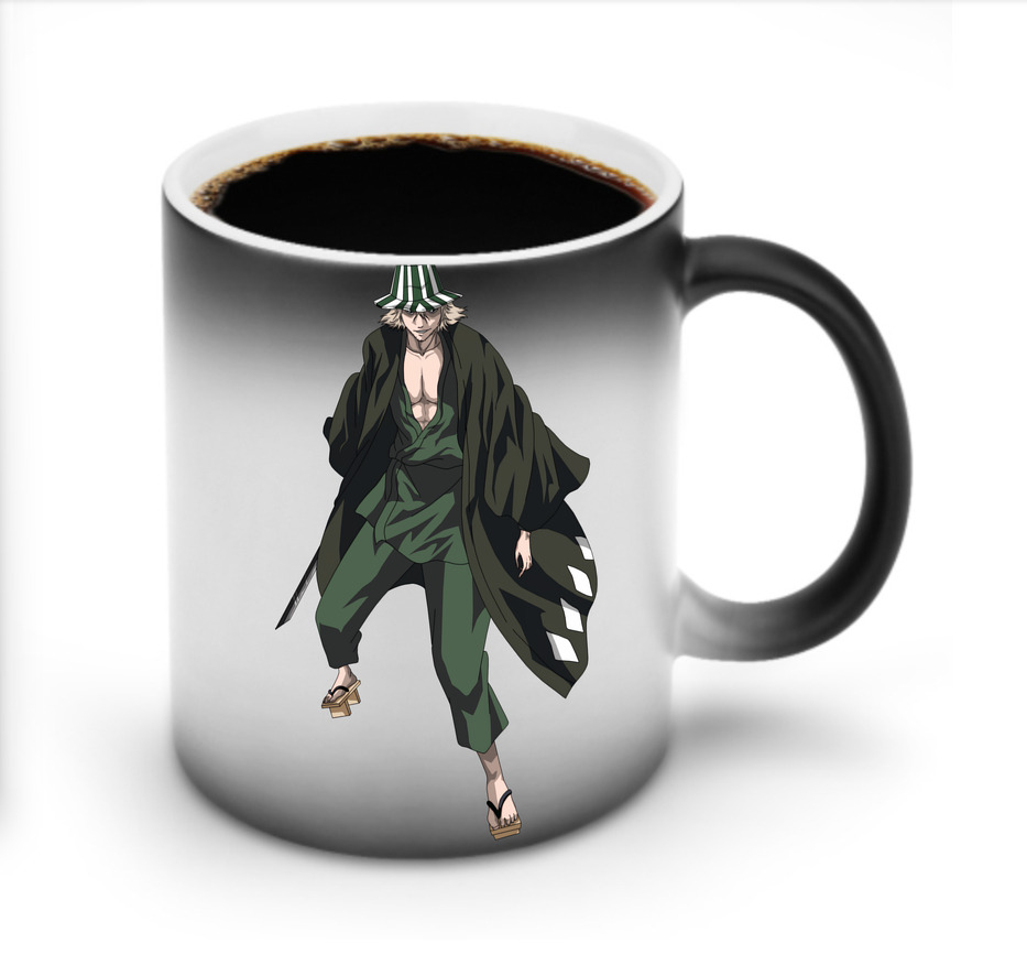 （画像用） "ブリーチ 浦原 喜助（うらはら きすけ） BLEACH Urahara Kisuke " 温度変色マグカップ