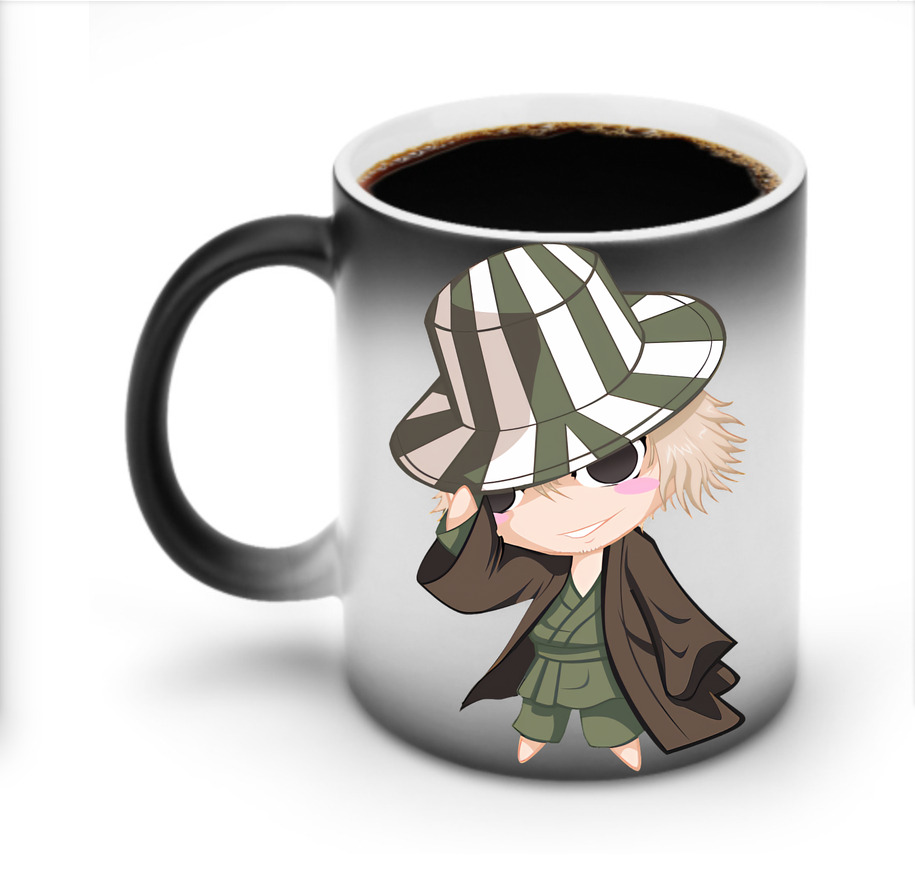 （画像用） "ブリーチ 浦原 喜助（うらはら きすけ） BLEACH Urahara Kisuke " 温度変色マグカップ