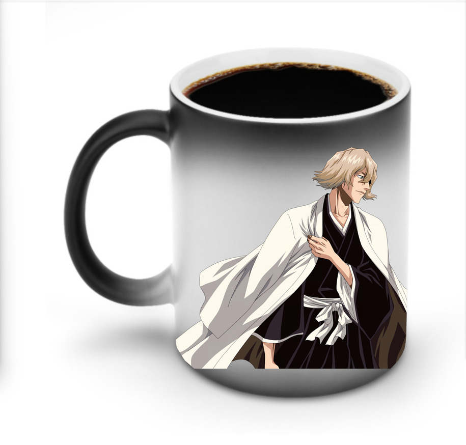 （画像用） "ブリーチ 浦原 喜助（うらはら きすけ） BLEACH Urahara Kisuke " 温度変色マグカップ