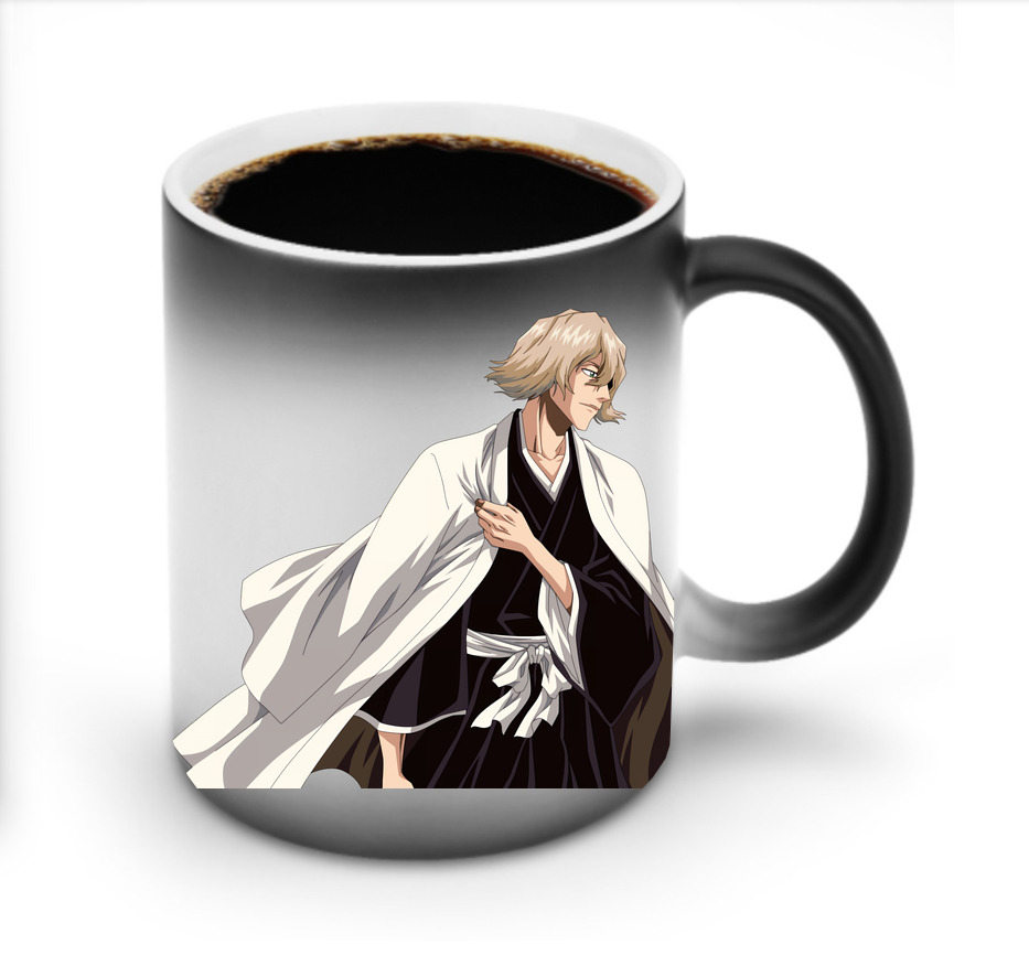 （画像用） "ブリーチ 浦原 喜助（うらはら きすけ） BLEACH Urahara Kisuke " 温度変色マグカップ