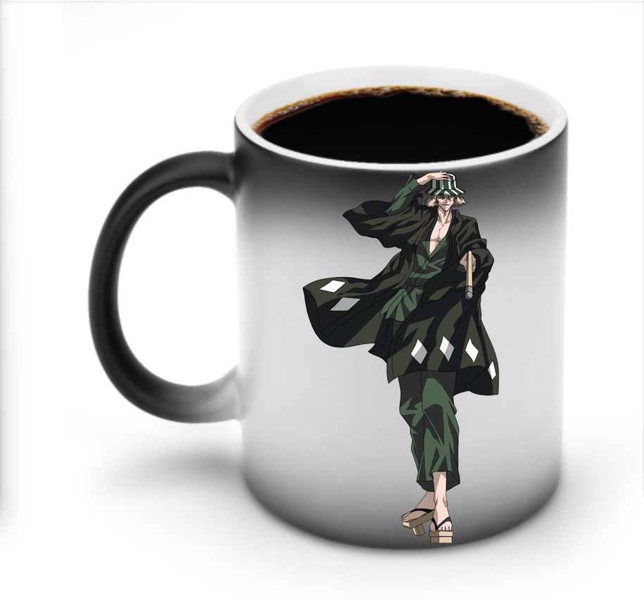 （画像用） "ブリーチ 浦原 喜助（うらはら きすけ） BLEACH Urahara Kisuke " 温度変色マグカップ