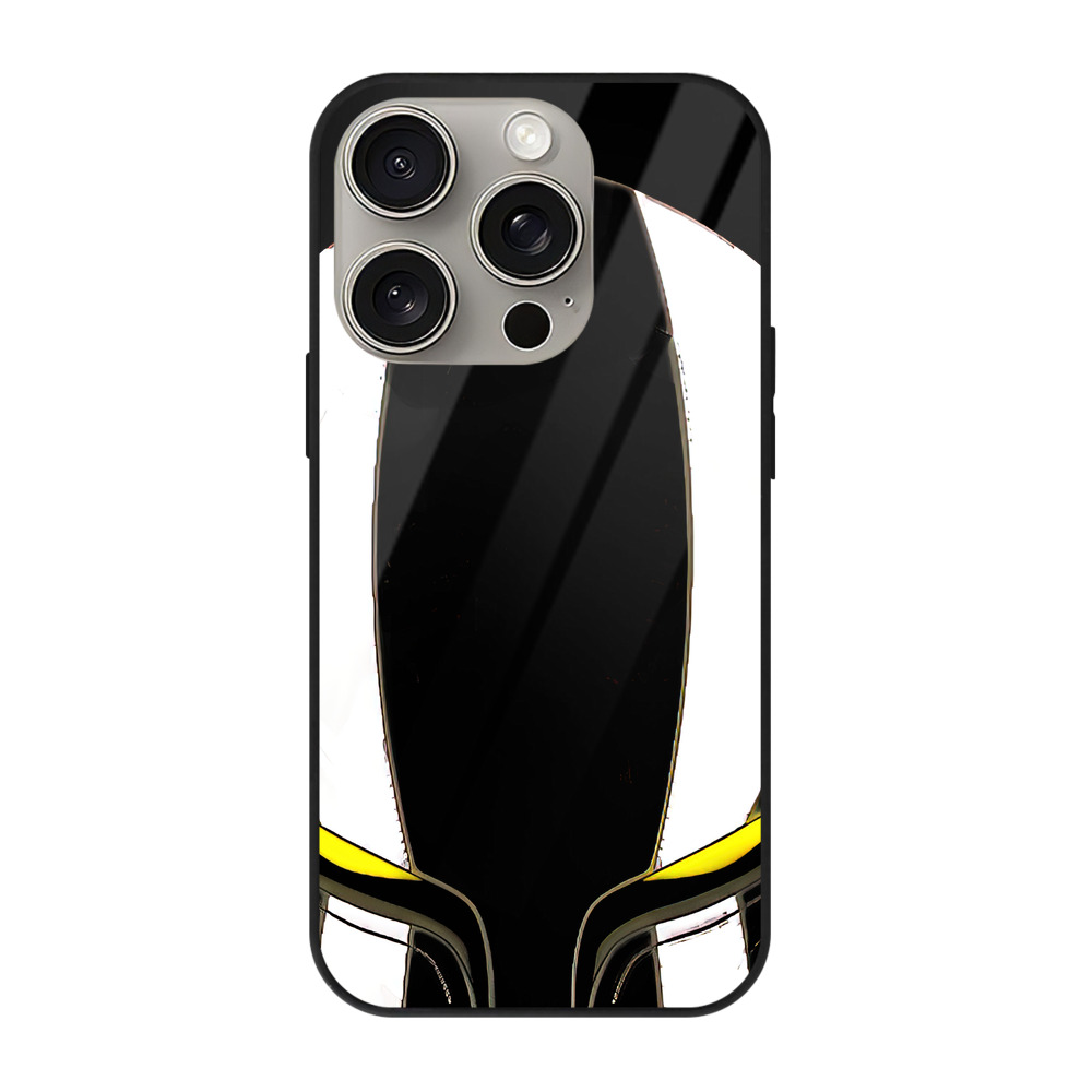 ブリーチ 黒崎一護（くろさき いちご）BLEACH Kurosaki Ichigo 【iPhone15Pro対応】スマホケース 耐衝撃＆黄変防止 背面ガラス