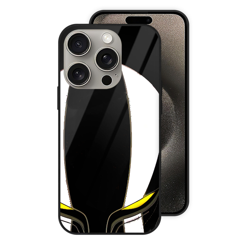 ブリーチ 黒崎一護（くろさき いちご）BLEACH Kurosaki Ichigo 【iPhone15Pro対応】スマホケース 耐衝撃＆黄変防止 背面ガラス
