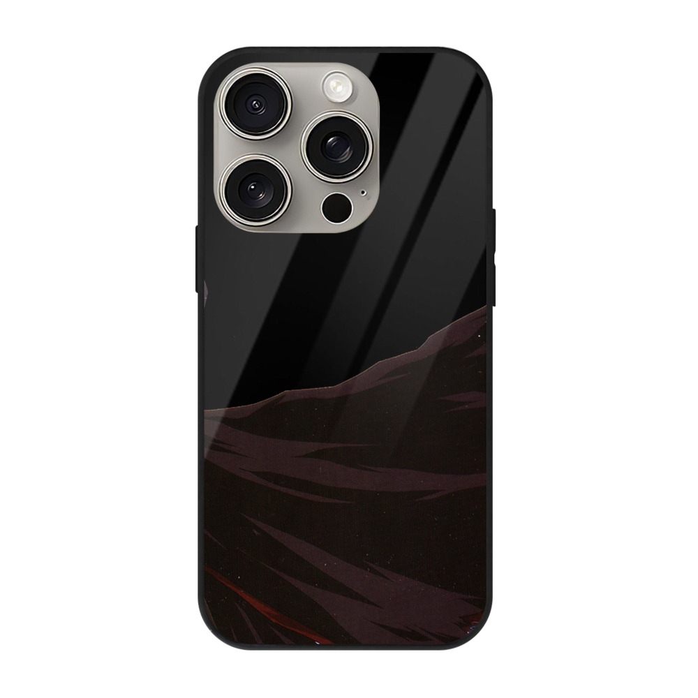 （画像用） ブリーチ 黒崎一護（くろさき いちご）BLEACH Kurosaki Ichigo 【iPhone15Pro対応】スマホケース 耐衝撃＆黄変防止 背面ガラス