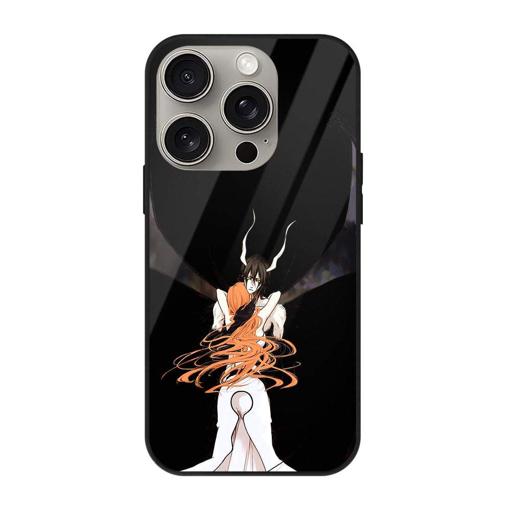 （画像用） ブリーチ ウルキオラ·シファー BLEACH Ulquiorra cifer 【iPhone15Pro対応】スマホケース 耐衝撃＆黄変防止 背面ガラス