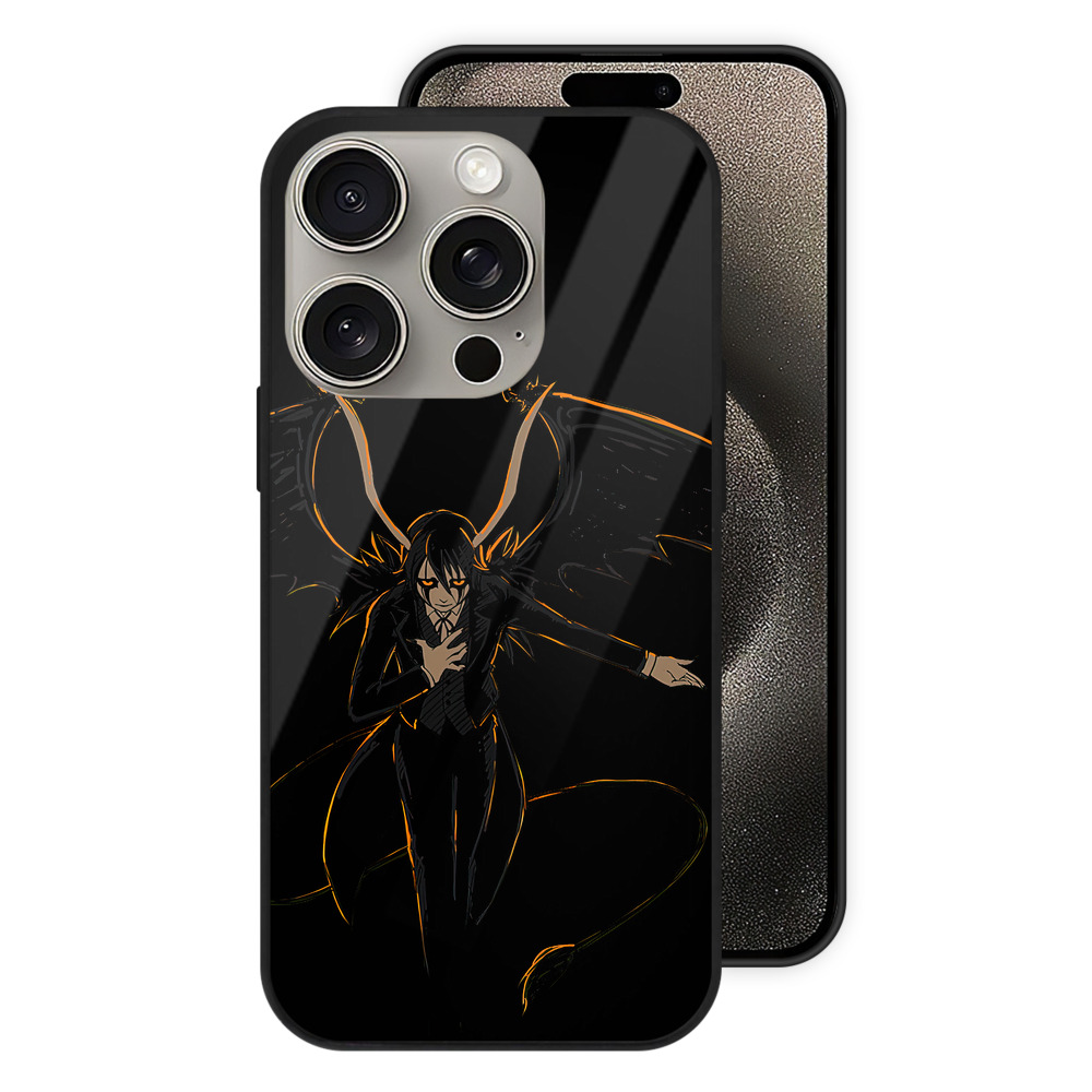 （画像用） ブリーチ ウルキオラ·シファー BLEACH Ulquiorra cifer 【iPhone15Pro対応】スマホケース 耐衝撃＆黄変防止 背面ガラス