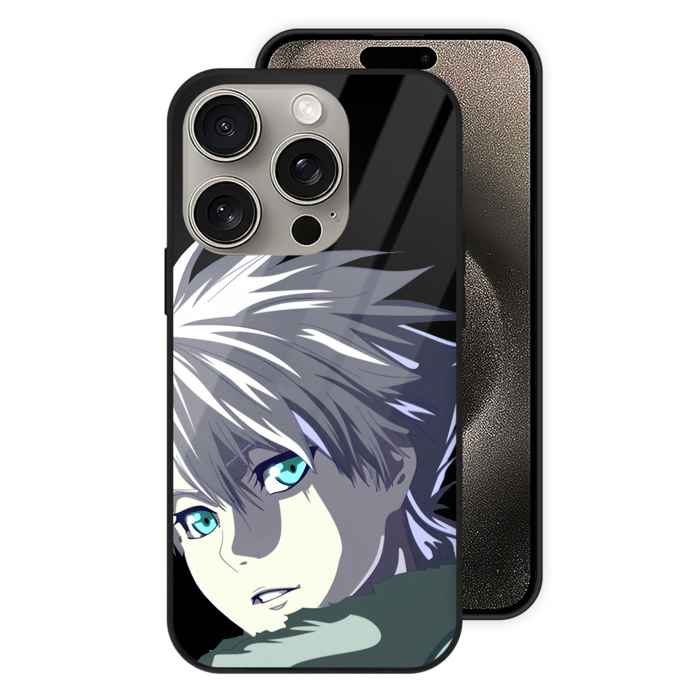 （画像用） ブリーチ 日番谷冬獅郎（ひつがや とうしろう） BLEACH Hitsugaya Toushirou 【iPhone15Pro対応】スマホケース 耐衝撃＆黄変防止 背面ガラス