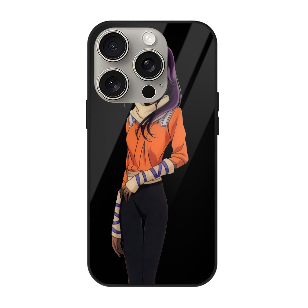 （画像用） ブリーチ 四楓院 夜一（しほういん よるいち） BLEACH Shihouin Yoruichi 【iPhone15Pro対応】スマホケース 耐衝撃＆黄変防止 背面ガラス