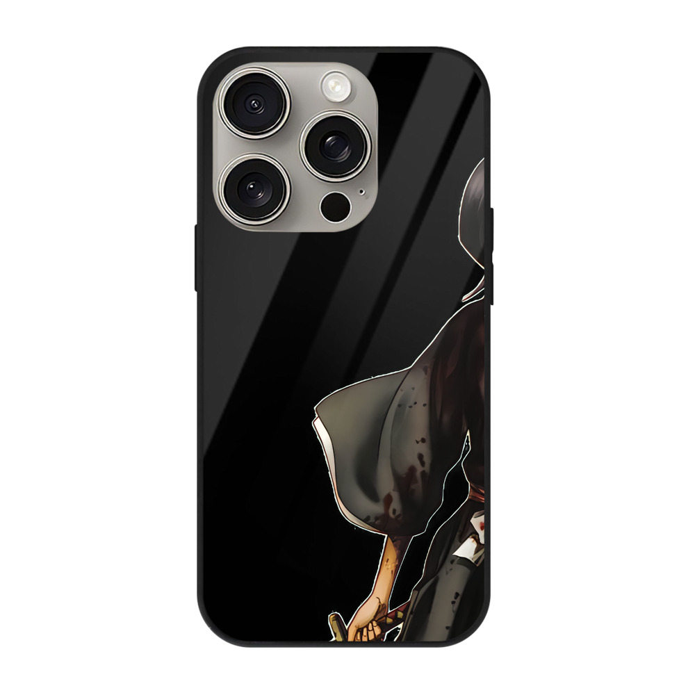 （画像用） ブリーチ 朽木ルキア BLEACH Kuchiki Rukia 【iPhone15Pro対応】スマホケース 耐衝撃＆黄変防止 背面ガラス