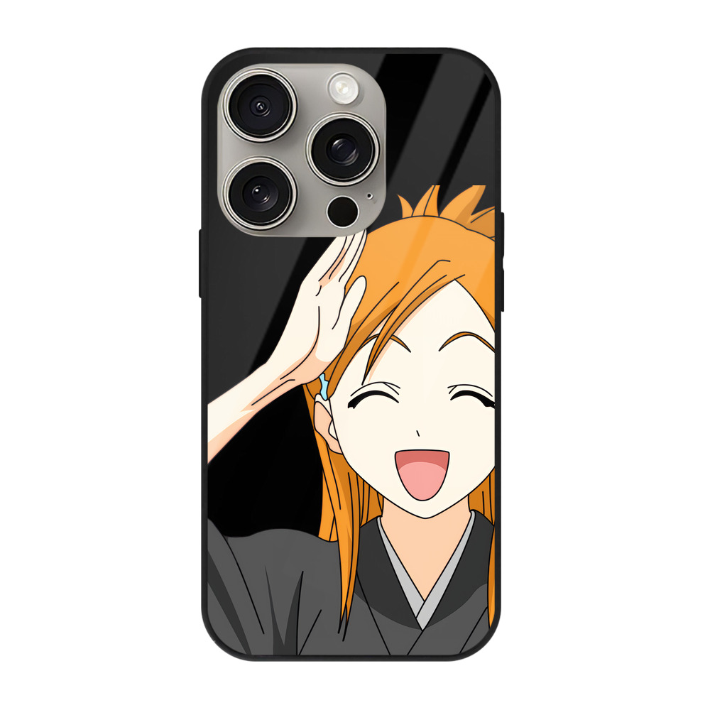 （画像用） ブリーチ 井上織姫（いのうえおりひめ） BLEACH Inoue Orihime 【iPhone15Pro対応】スマホケース 耐衝撃＆黄変防止 背面ガラス