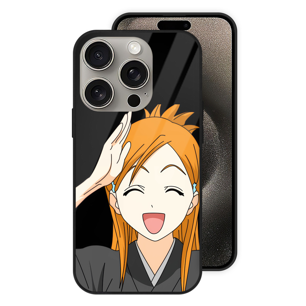 （画像用） ブリーチ 井上織姫（いのうえおりひめ） BLEACH Inoue Orihime 【iPhone15Pro対応】スマホケース 耐衝撃＆黄変防止 背面ガラス