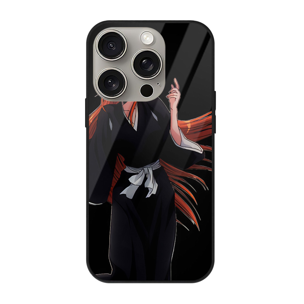 （画像用） ブリーチ 井上織姫（いのうえおりひめ） BLEACH Inoue Orihime 【iPhone15Pro対応】スマホケース 耐衝撃＆黄変防止 背面ガラス