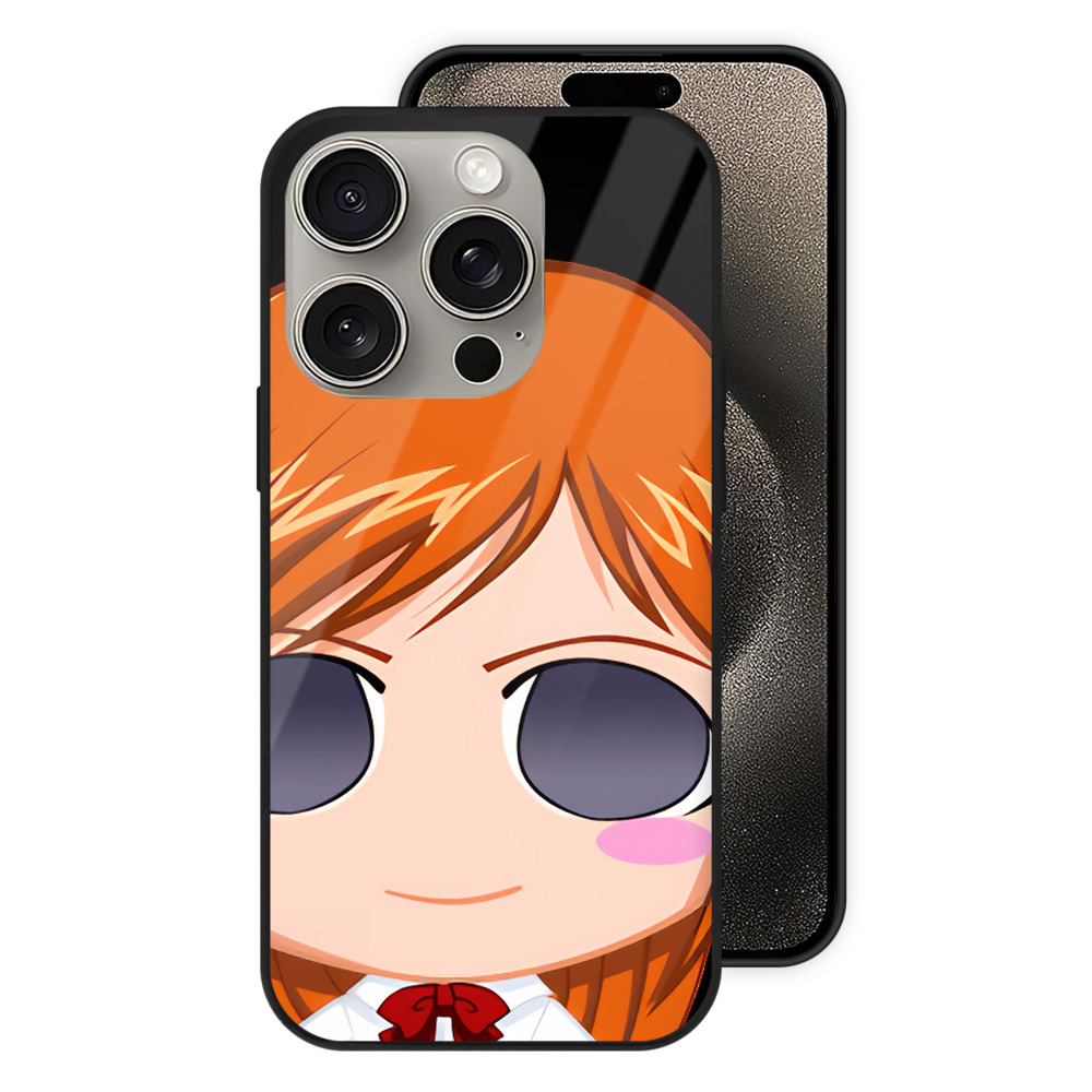 （画像用） ブリーチ 井上織姫（いのうえおりひめ） BLEACH Inoue Orihime 【iPhone15Pro対応】スマホケース 耐衝撃＆黄変防止 背面ガラス