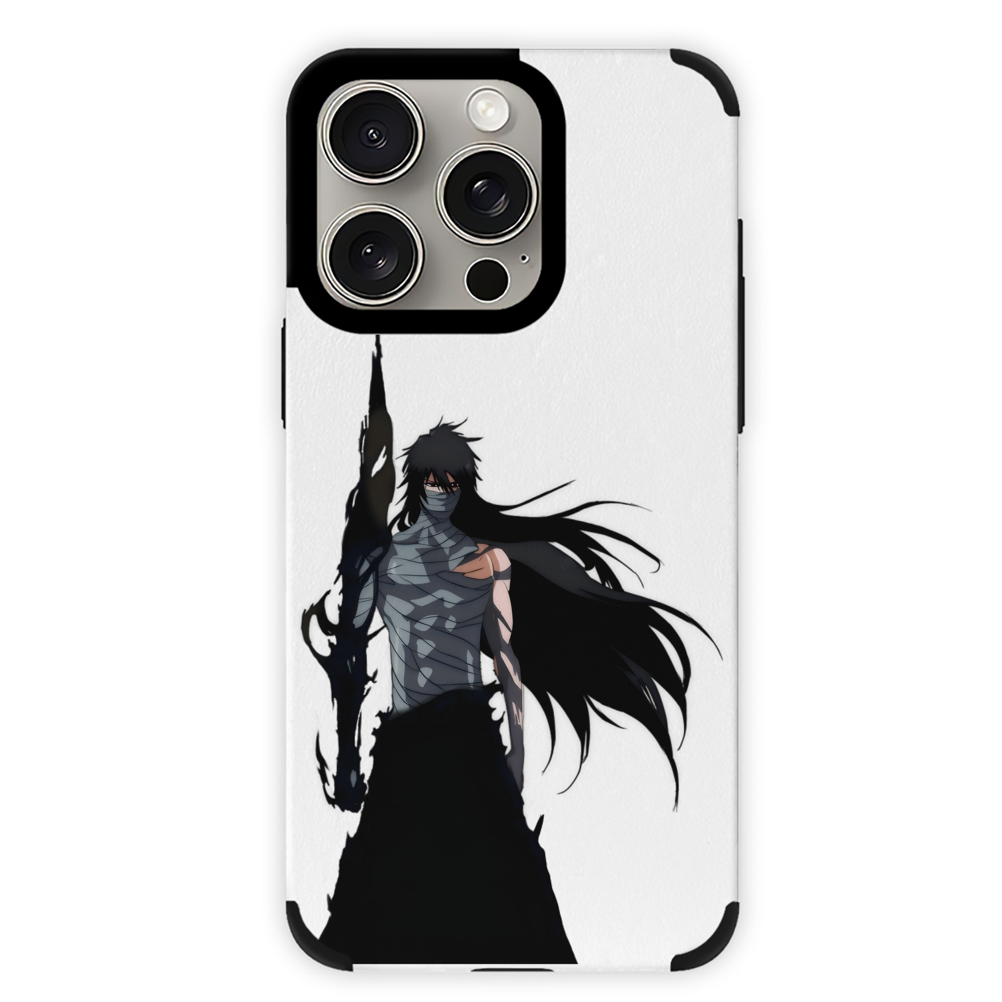 ブリーチ 黒崎一護（くろさき いちご）BLEACH Kurosaki Ichigo 【iPhone15ProMax対応】 PUレザー スマホケース 耐衝撃＆黄変防止