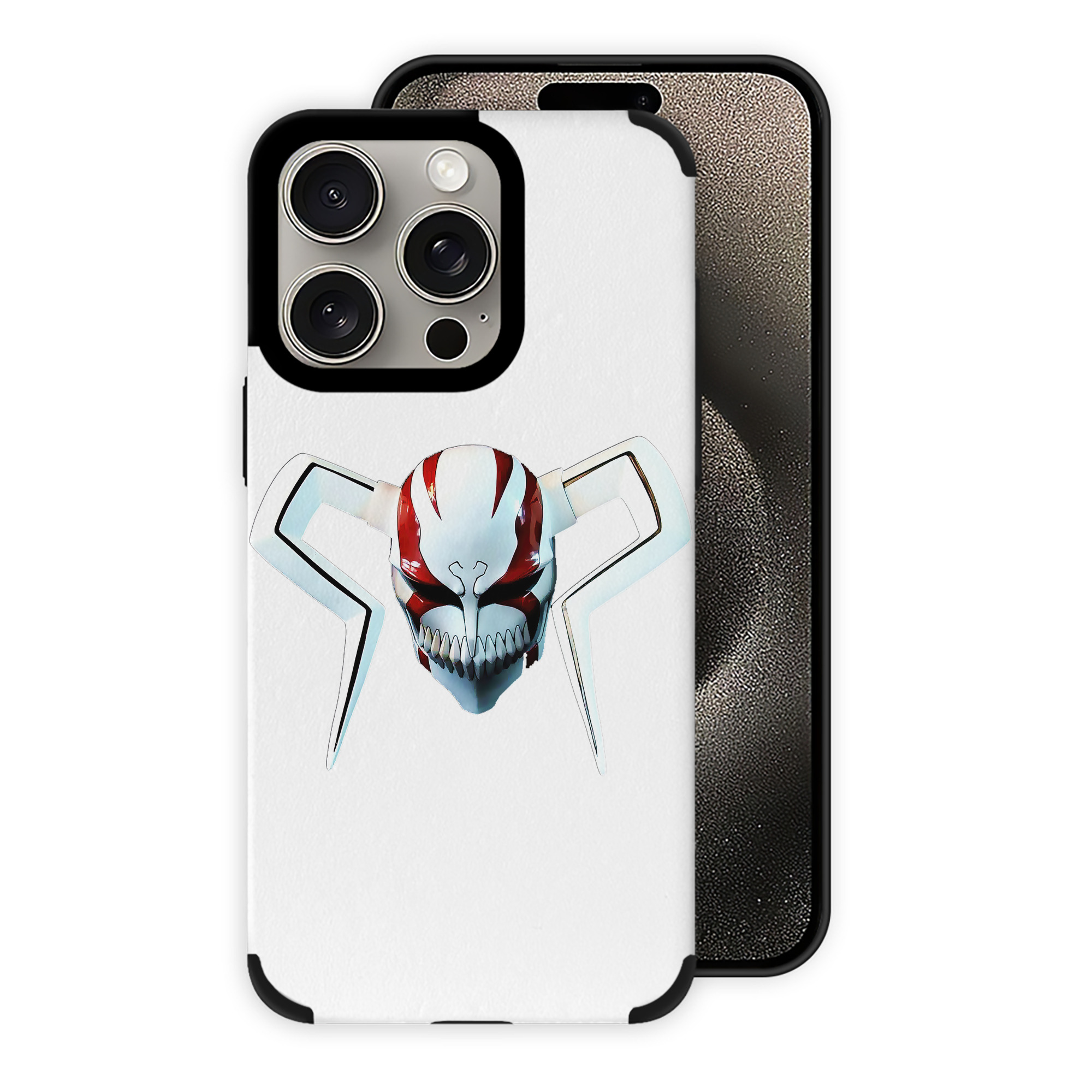 ブリーチ 黒崎一護（くろさき いちご）BLEACH Kurosaki Ichigo 【iPhone15ProMax対応】 PUレザー スマホケース 耐衝撃＆黄変防止