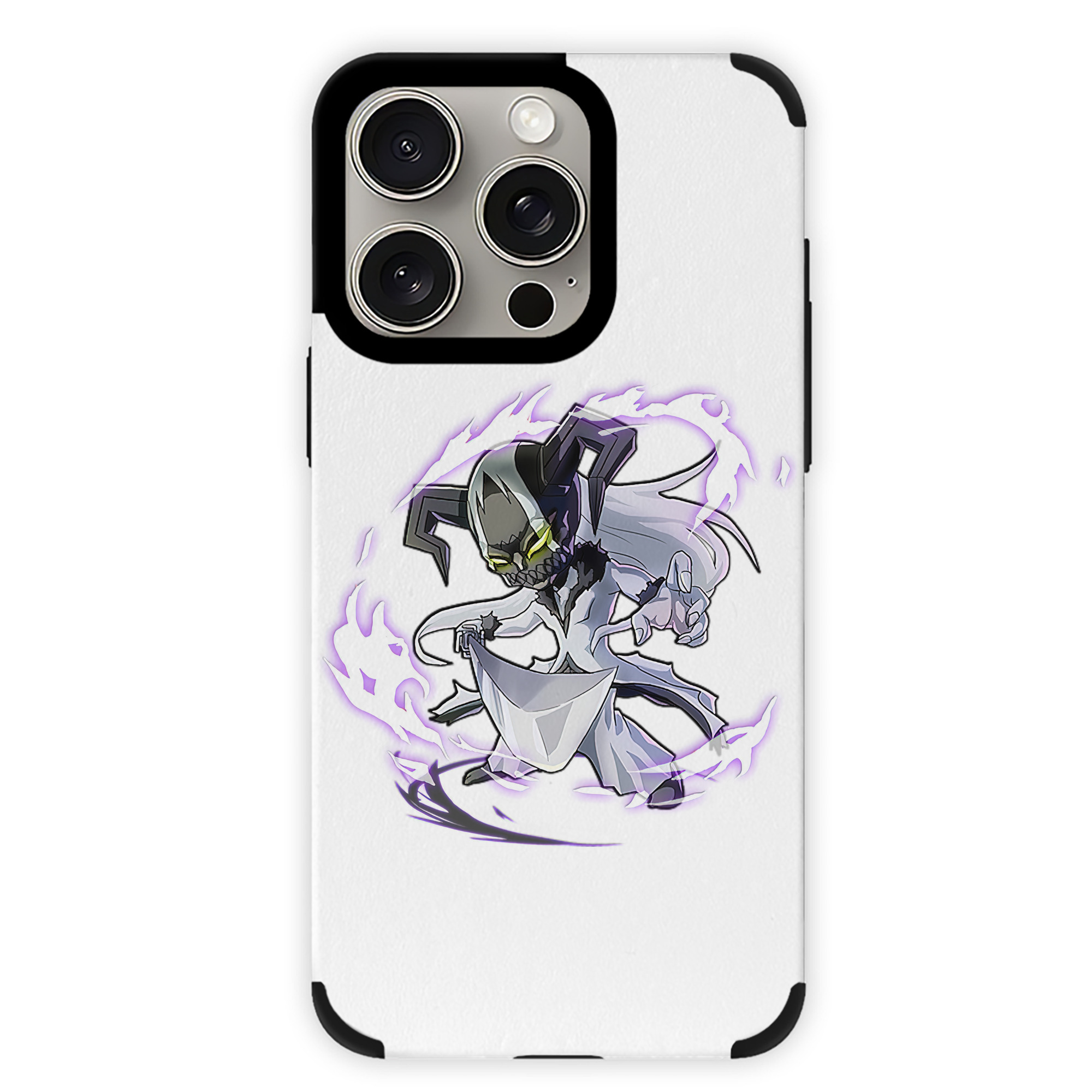 （画像用） ブリーチ 黒崎一護（くろさき いちご）BLEACH Kurosaki Ichigo 【iPhone15ProMax対応】 PUレザー スマホケース 耐衝撃＆黄変防止