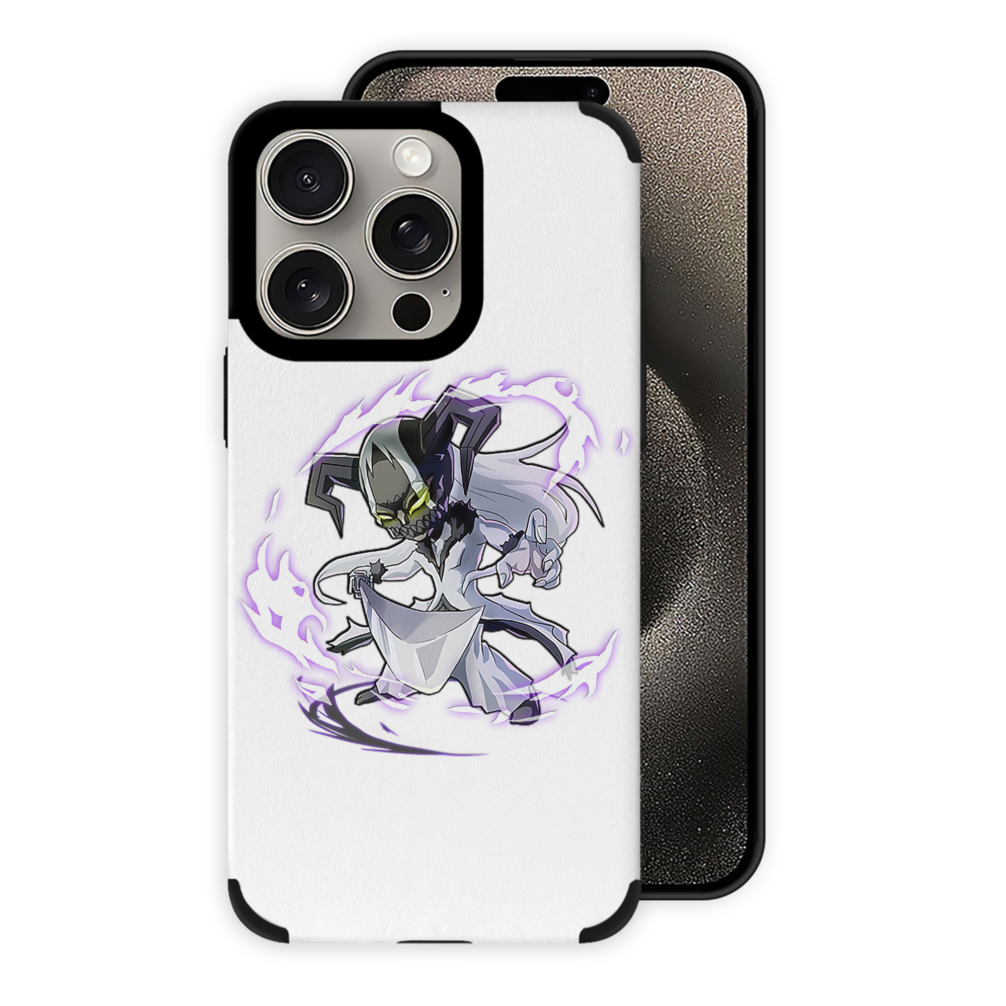 ブリーチ 黒崎一護（くろさき いちご）BLEACH Kurosaki Ichigo 【iPhone15ProMax対応】 PUレザー スマホケース 耐衝撃＆黄変防止