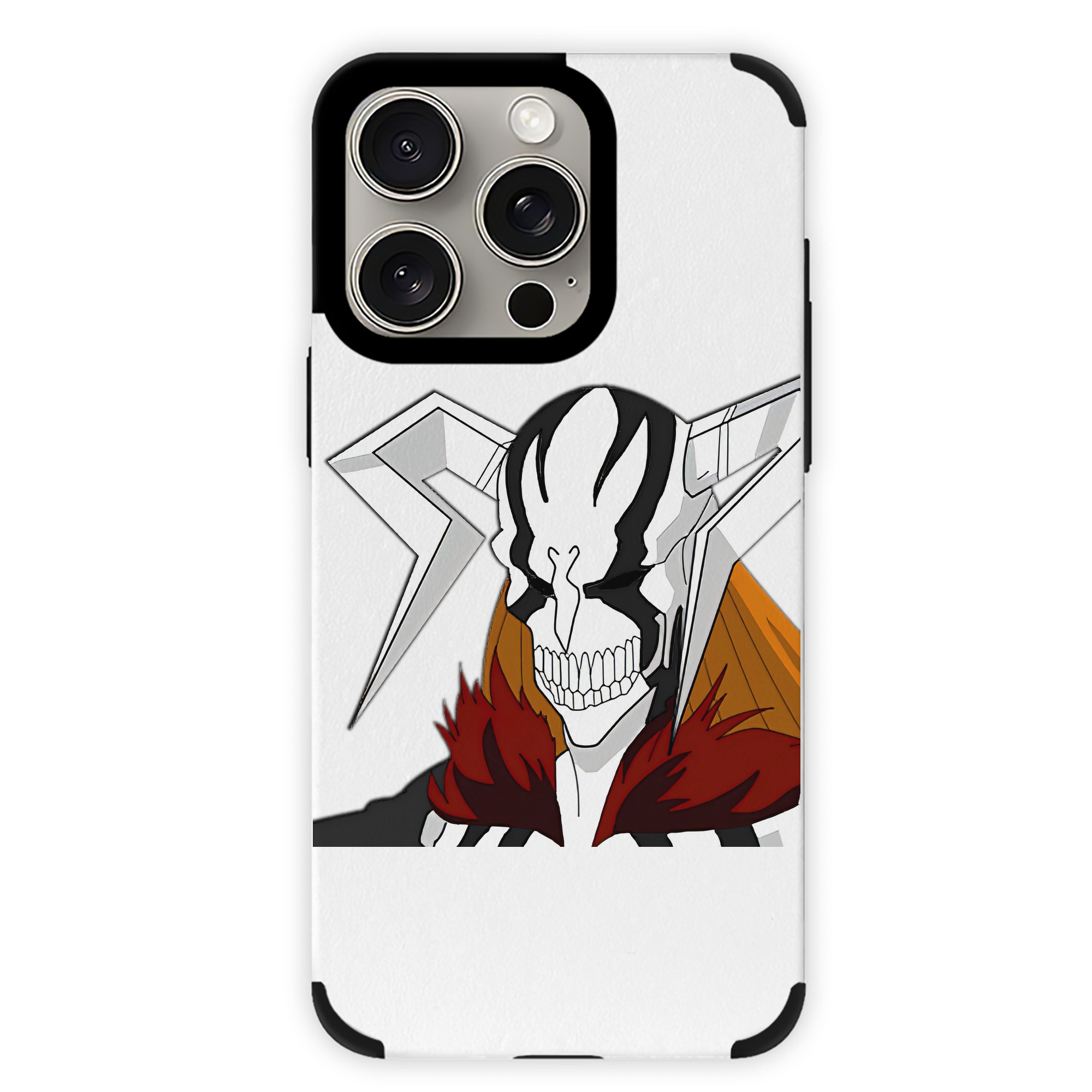 （画像用） ブリーチ 黒崎一護（くろさき いちご）BLEACH Kurosaki Ichigo 【iPhone15ProMax対応】 PUレザー スマホケース 耐衝撃＆黄変防止
