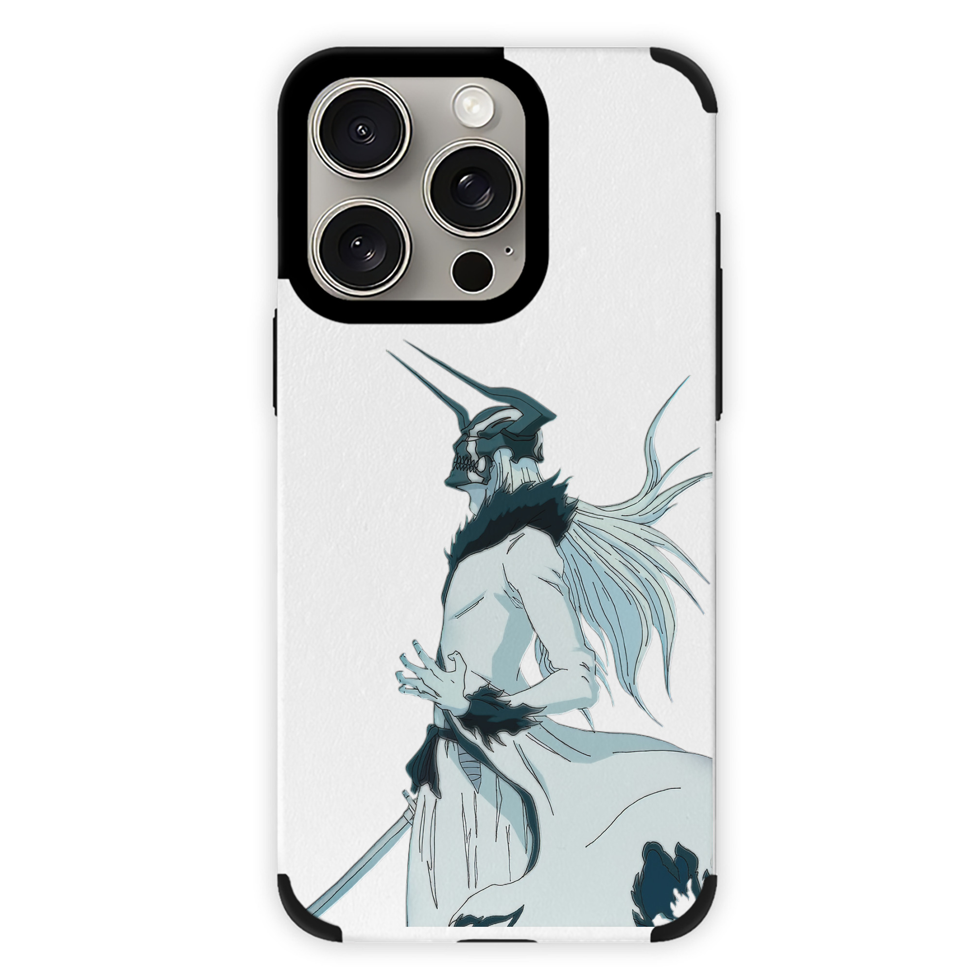 ブリーチ 黒崎一護（くろさき いちご）BLEACH Kurosaki Ichigo 【iPhone15ProMax対応】 PUレザー スマホケース 耐衝撃＆黄変防止