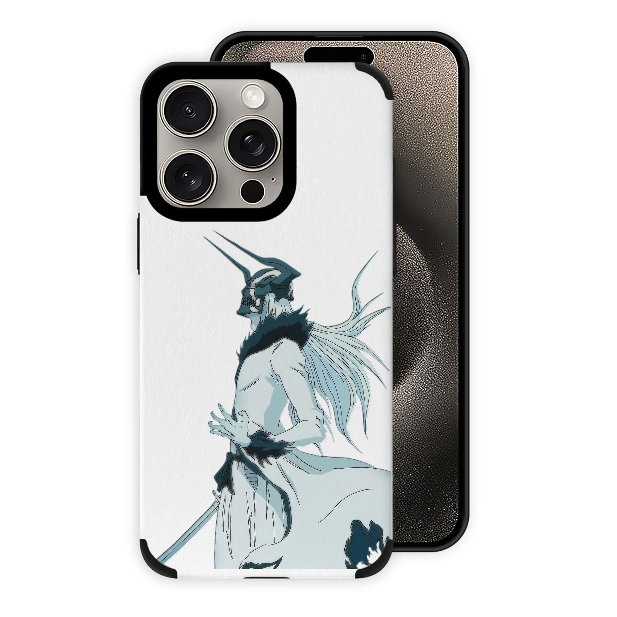 ブリーチ 黒崎一護（くろさき いちご）BLEACH Kurosaki Ichigo 【iPhone15ProMax対応】 PUレザー スマホケース 耐衝撃＆黄変防止