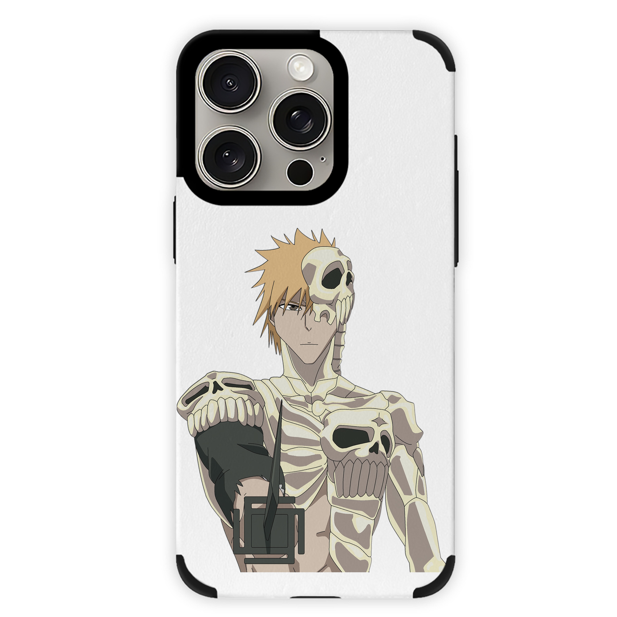 ブリーチ 黒崎一護（くろさき いちご）BLEACH Kurosaki Ichigo 【iPhone15ProMax対応】 PUレザー スマホケース 耐衝撃＆黄変防止