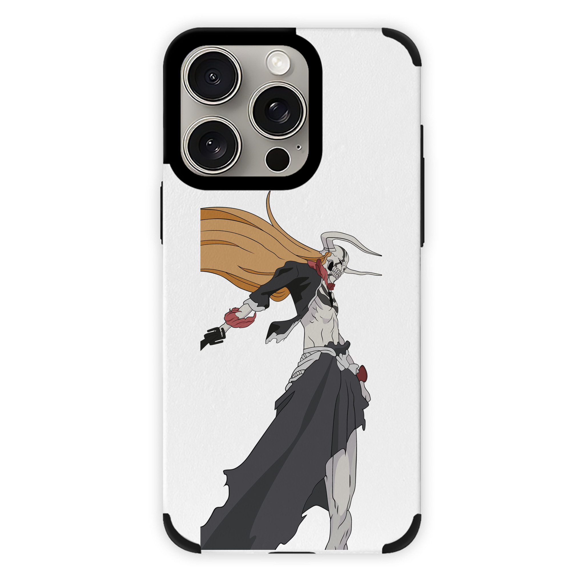 ブリーチ 黒崎一護（くろさき いちご）BLEACH Kurosaki Ichigo 【iPhone15ProMax対応】 PUレザー スマホケース 耐衝撃＆黄変防止